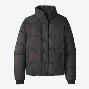 Women's Silent Down Jacket Black Size L